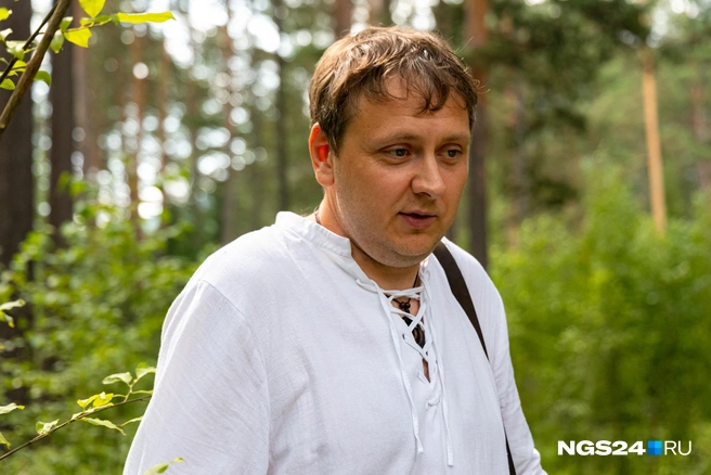 Алексей рассчитывает, что в фильме получится показать и природу края | Источник: Мария Ленц / NGS24.RU
