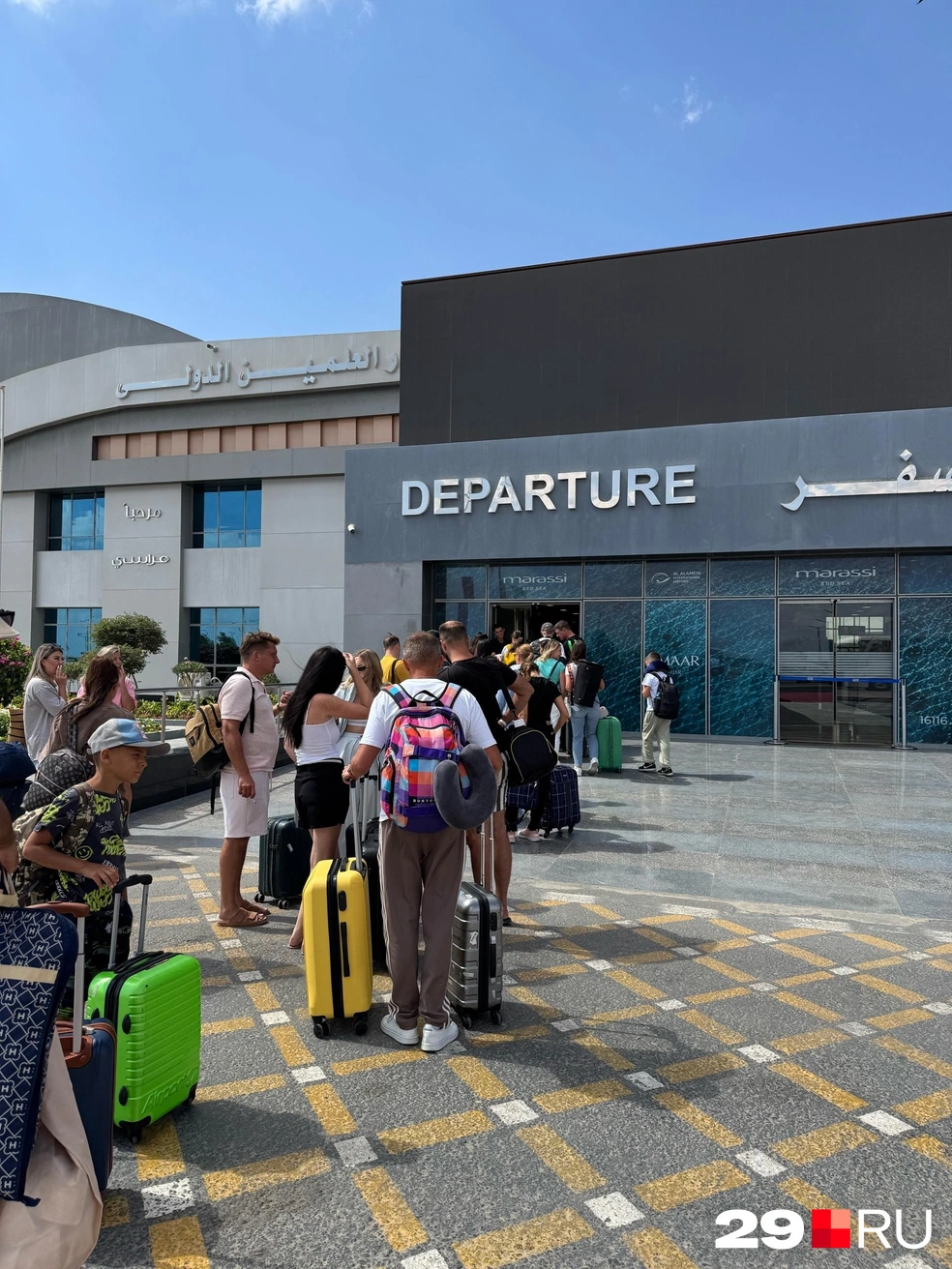 В Аламейне совсем небольшой аэропорт | Источник: Валерия Богатырева / 29.RU