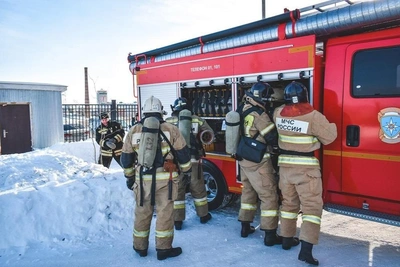 Emergency Ministry Details Gas Station Explosion in KhMAO