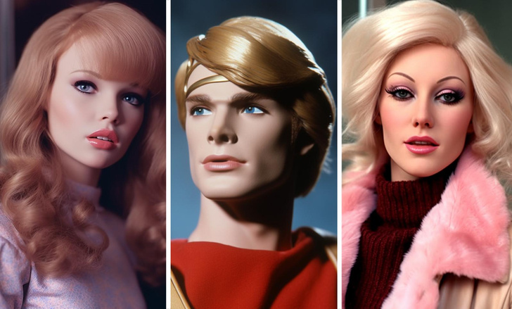 Нейросеть показала, как бы выглядели любимые советские актеры в образе Барби