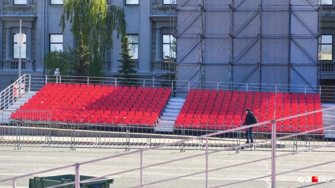 Несколько трибун всё же останется | Источник: Илья Овсянников / 63.RU
