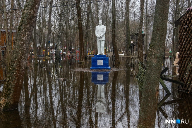 Озвучены самые опасные места Нижнего на период половодья | Источник: Наталья Бурухина / NN.RU