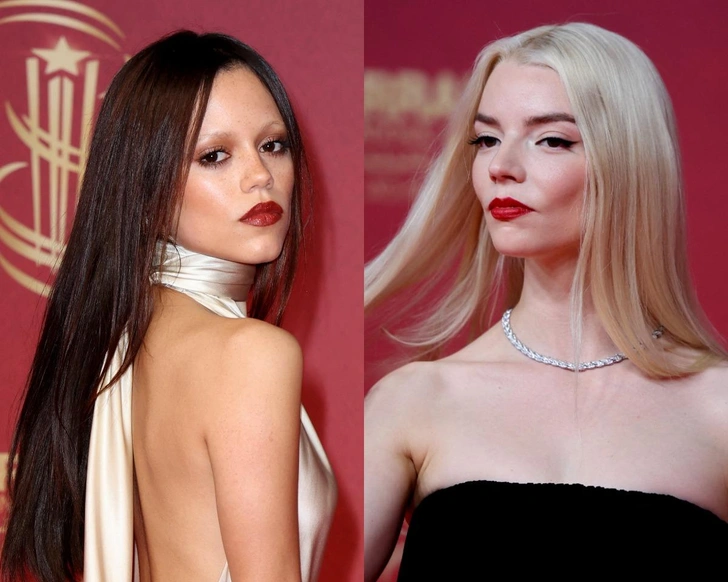 Свет и тьма: Дженна Ортега и Аня Тейлор-Джой на кинофестивале в Марракеше