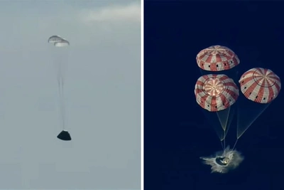 Историческая миссия Artemis II завершилась приводнением