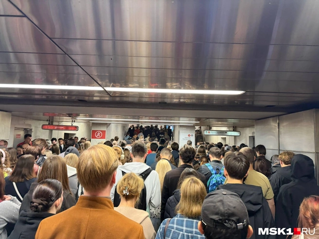 На станции было не протолкнуться | Источник: читательницы MSK1.RU