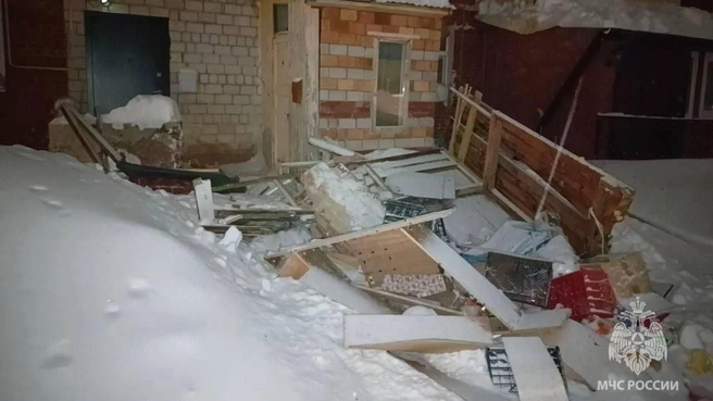 Владельцам квартир в доме ищут временное жилье | Источник: МЧС Башкирии