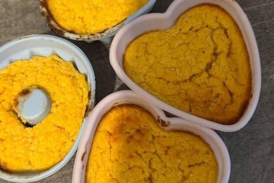 Pumpkin Muffins with Cinnamon and Nuts