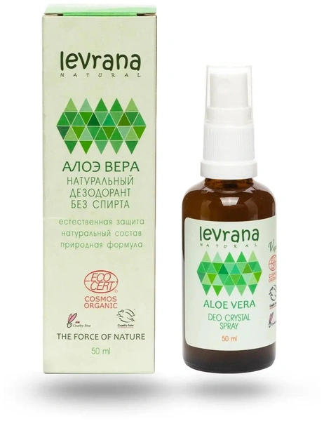 Levrana Дезодорант Aloe Vera, спрей