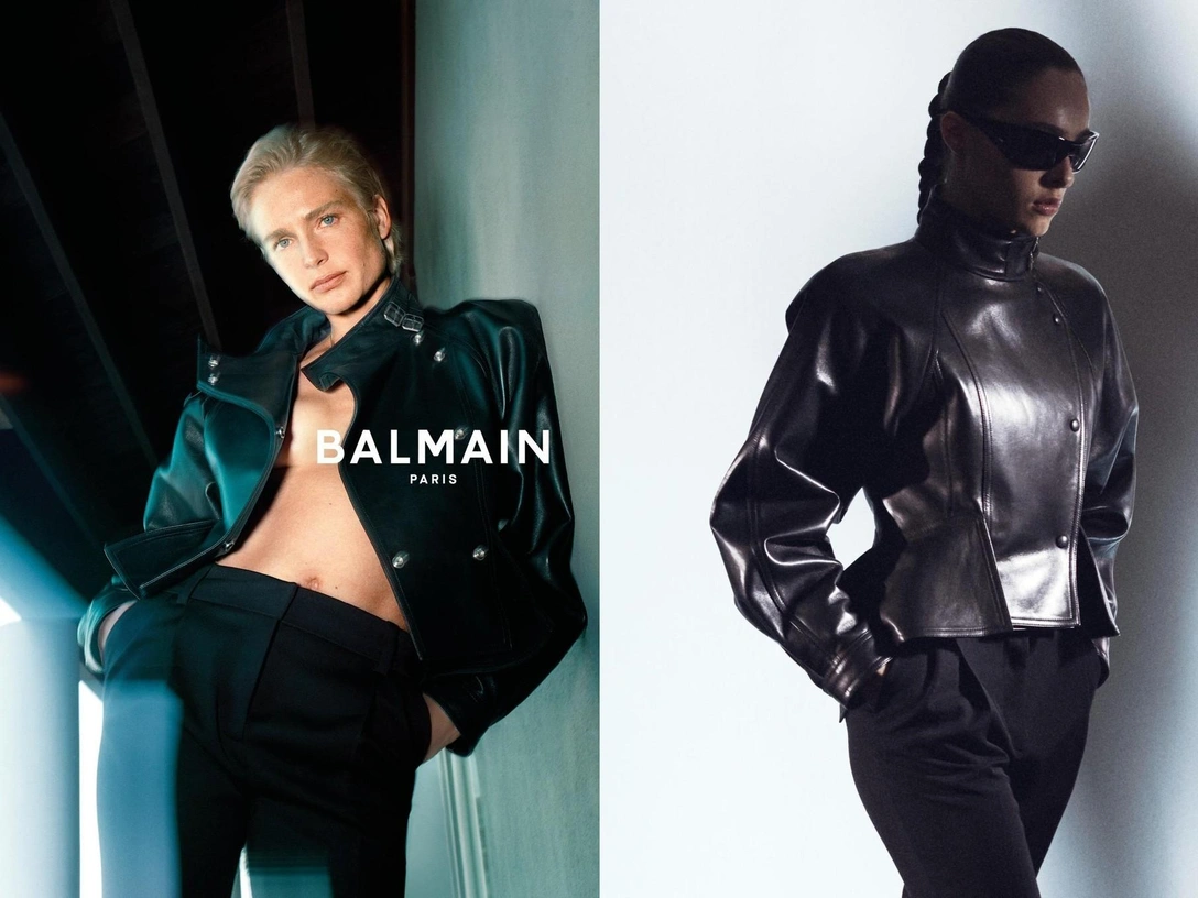 Антонен Трон представил свой первый кампейн для Balmain | marieclaire.ru