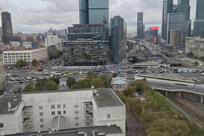 Восемь машин столкнулись на Кутузовском проспекте