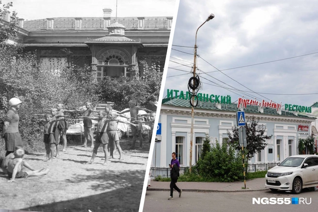 На старых фотографиях запечатлена история города | Источник: Фонд ОГИК музея / Pastvu.com, Евгений Софийчук / NGS55.RU