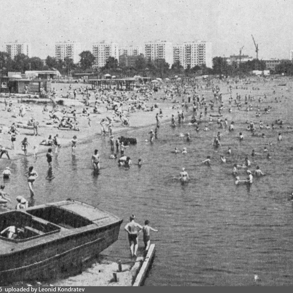 Серебряно-Виноградный пруд в районе Измайлово, 1969 | Источник: «Городское хозяйство Москвы», 1969, № 9 via Pastvu