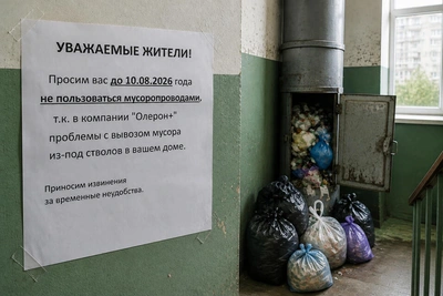 Жителям Читы запретили пользоваться мусоропроводом до 10 августа