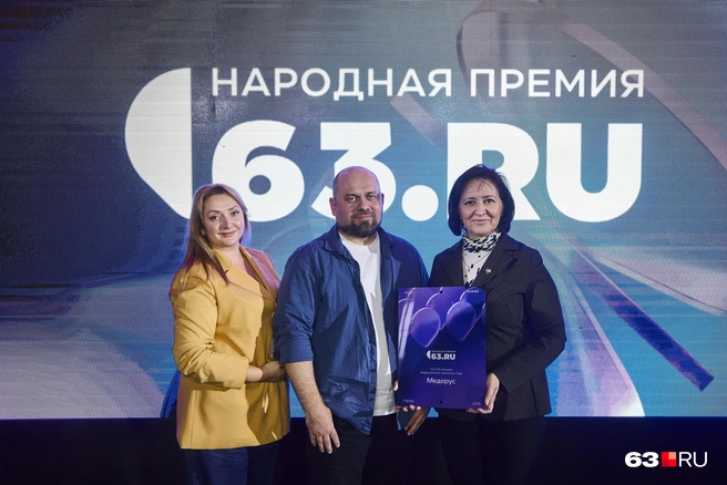 И с главным редактором 63.RU Евгением Зиновьевым | Источник: Роман Данилкин / 63.RU
