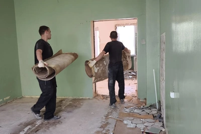 В Башмаковской больнице начали капремонт третьего этажа