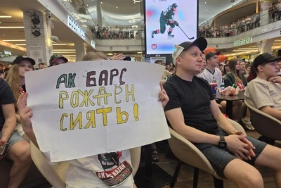 Реакция казанцев на матч «Ак Барса»: фото и видео