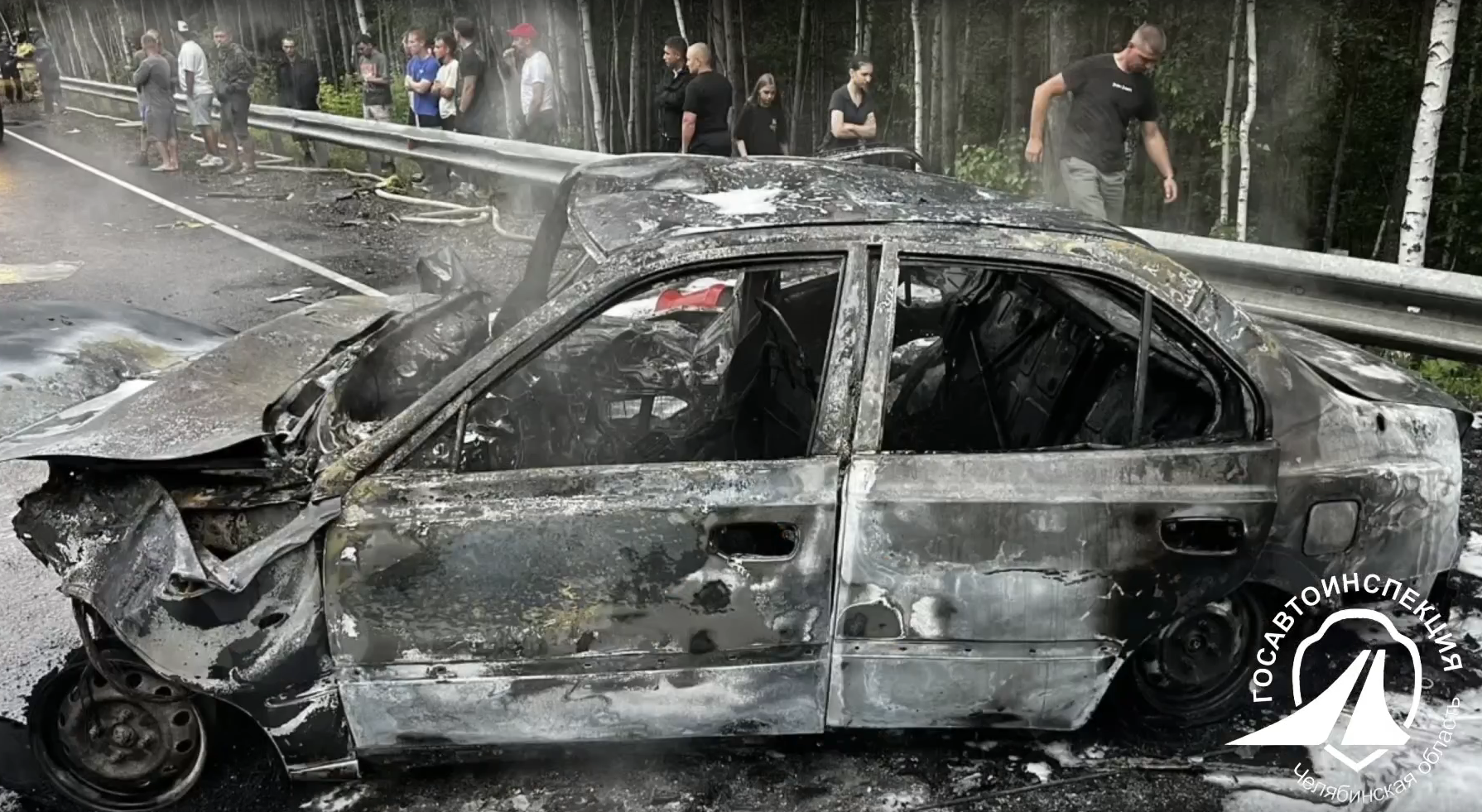 В Челябинской области в лобовом ДТП погибли молодые парень и девушка