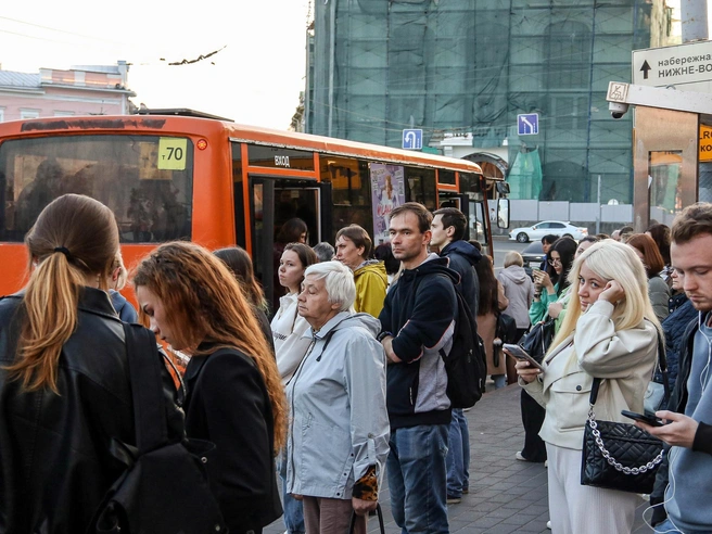 Автобусы №70 перестанут доезжать до торгового центра «Седьмое небо» | Источник: Наталья Бурухина / NN.RU