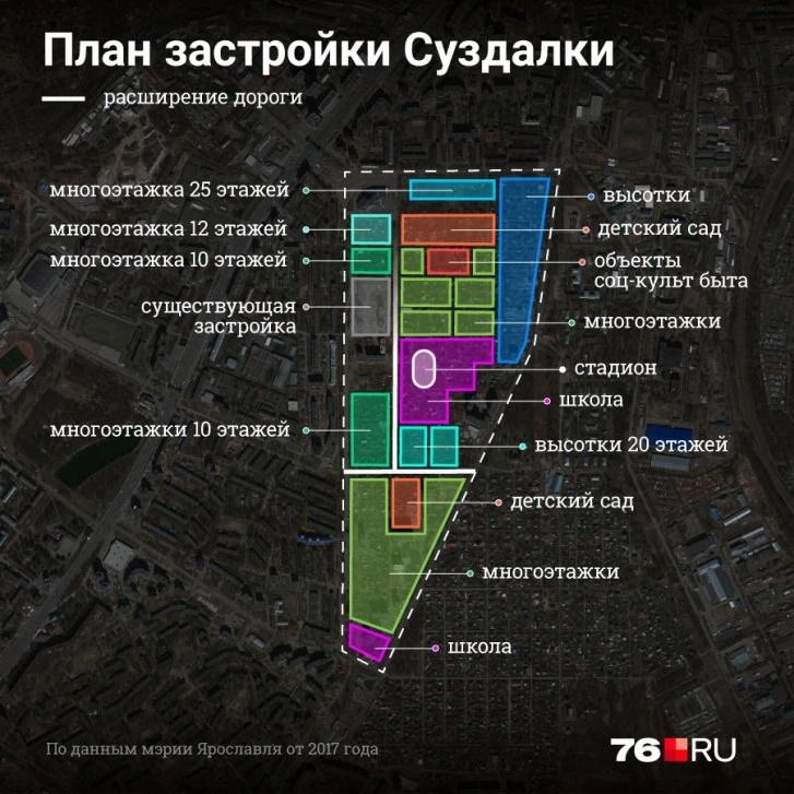 Примерное изображение планировки района | Источник: Евгения Бикунова