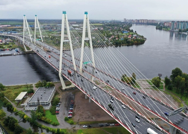 Петербург выдохнул. На КАД закончили ремонт, пробки в городе — аномально низкие | Источник: ФКУ Упрдор «Северо-Запад»