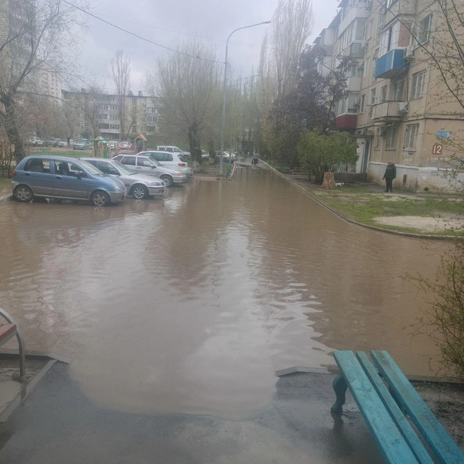 До машины еще доплыть надо… | Источник: читатели V1.RU