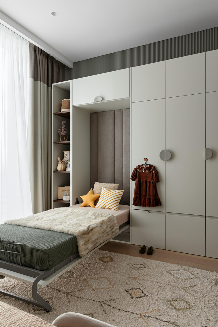 Уютная квартира для семьи с двумя детьми в Москва-Сити