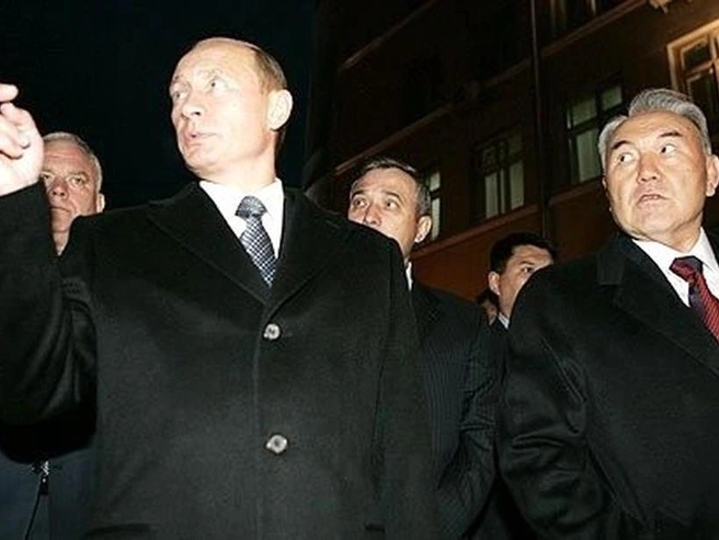 Владимир Путин и Нурсултан Назарбаев провели переговоры. Обсуждались вопросы сотрудничества в космической сфере, атомной энергетике и области транспорта | Источник: Кremlin.ru