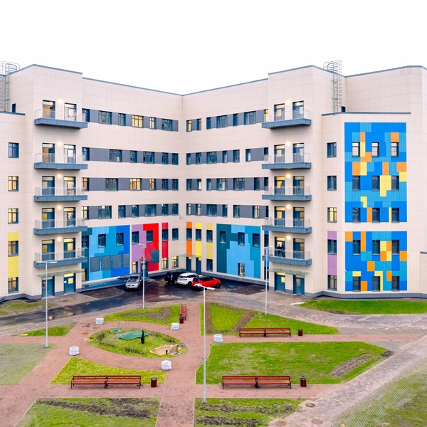 На Авангардной улице достроили новый корпус Детской городской больницы № 1 | Источник: пресс-служба РСТИ