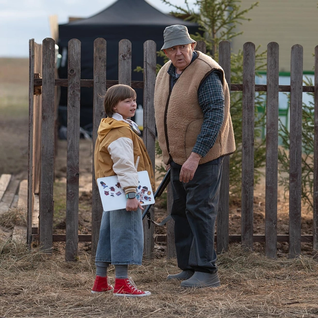 Кадр из фильма «На деревню дедушке — 2»: Ярослав с Юрием Стояновым | Источник: «Централ Партнершип»