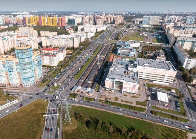 От моря до М-7. В Петербурге готовят предпоследний кусок Шуваловского проспекта с путепроводом | Источник: скриншот «Яндекс. Карты»