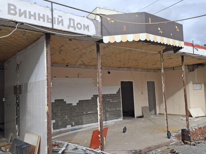 Отдельные конструкции демонтированы почти полностью. | Источник: Тимофей Крылов / V1.RU