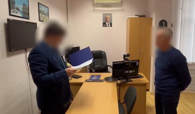В Волгограде потенциального 54-летнего бойца предупредили о недопустимости госизмены | Источник: пресс-служба УФСБ по Волгоградской области