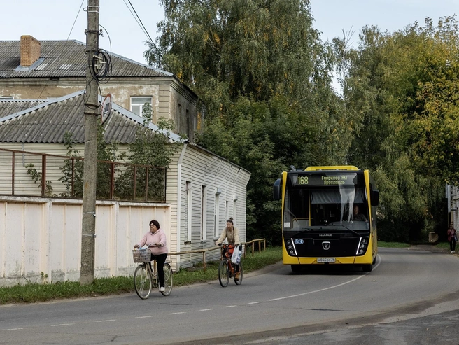 Велосипед — популярный вид транспорта в Гаврилов-Яме | Источник: Александр Куренной / 76.RU