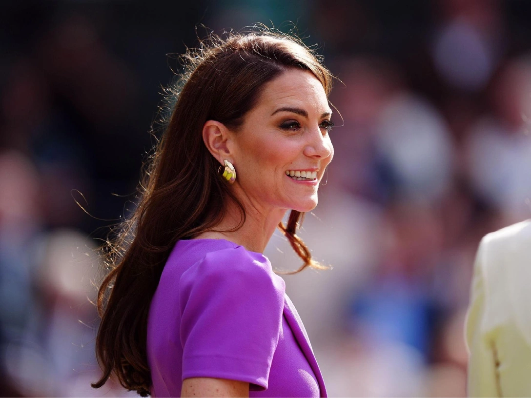 Кейт Миддлтон на финале теннисного турнира Уимблдон, 14 июля 2024 год | marieclaire.ru