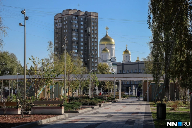 Парк 777-летия города открыли после благоустройства | Источник: Наталья Бурухина / NN.RU