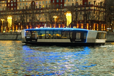 Новый маршрут речных трамваев в Москве: детали пути и остановок