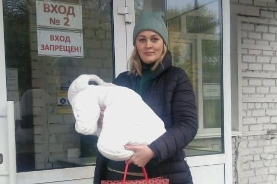 Ирина родила в день проводов мужа | Источник: Фанис Гильванов / Vk.com