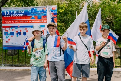Железнодорожники провели «Цветочный экспресс» в Чите