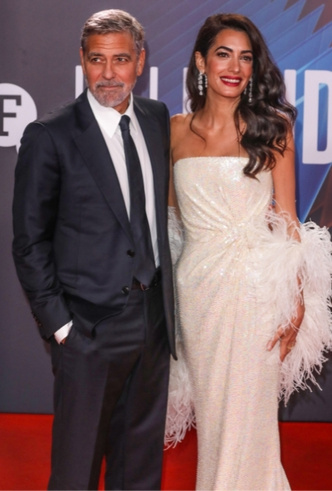 Джордж и Амаль Клуни в Лондоне