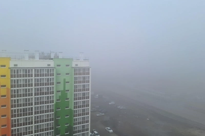 Туман в Кургане ухудшил видимость на дорогах