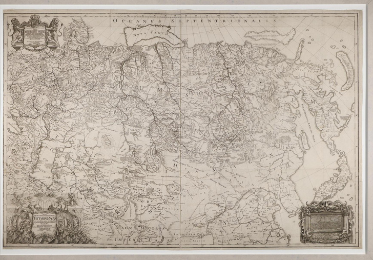 Произведение географического искусства: как плененный под Полтавой швед создал выдающуюся карту Сибири и Тартарии