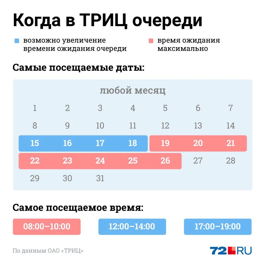 Как работает ТРИЦ в Тюмени — адреса и график, когда нет очередей - 3  февраля 2023 - 72.ру