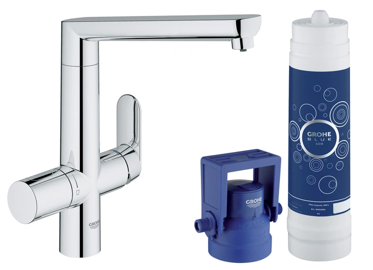 Новые фильтры Grohe Blue® с технологией фильтрации BWT