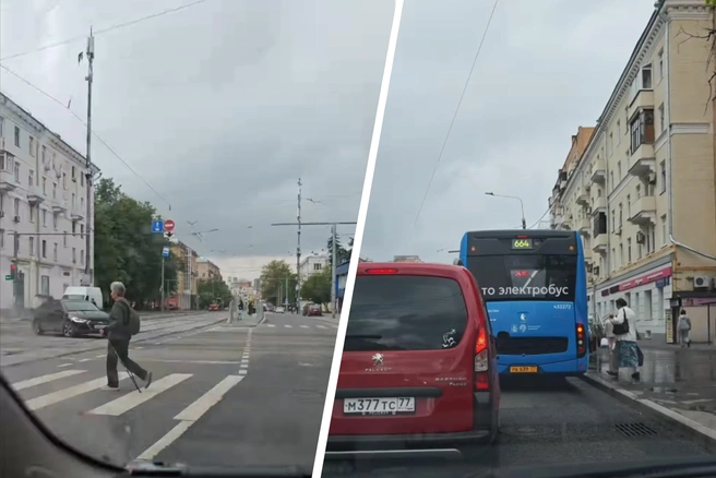 Москвичка возмутилась проблемами с движением по Первомайской улице | Источник: oziktravel / Instagram (деятельность в РФ запрещена)