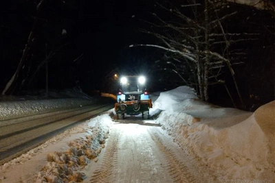 В Пензе за ночь вывезли 7240 кубометров снега