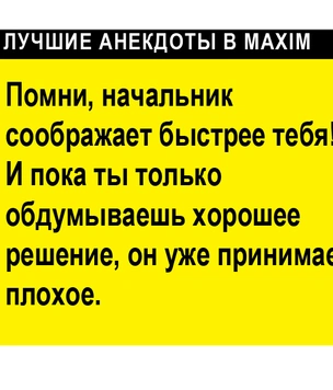 Лучшие анекдоты про начальников и боссов