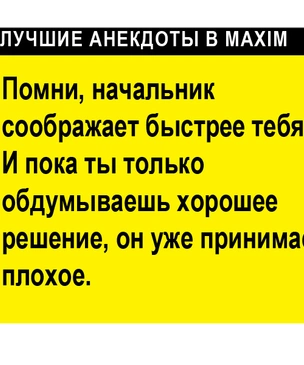 Лучшие анекдоты про начальников и боссов