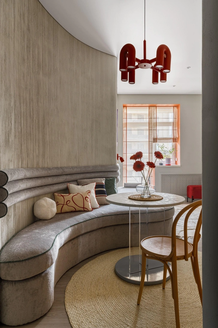 Отделочные материалы, Inside Art, «ПолБерри». Освещение, Highlight Studio. Мягкая мебель, RR project, Retroom. Cтулья, Ton, Freestyle studio. Декор, British Asia Home, Decor room Almaty, Domdecor.kz. Текстиль, Comme il faut. Цветы, Kaktus.kz. | Источник: Мила Лотоцкая