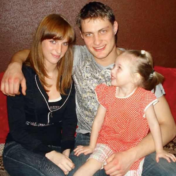Александр Задойнов с бывшей супругой Светланой и дочкой Анастасией