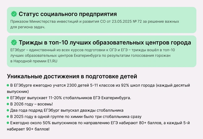 За 14 лет работы стать лидером и заработать колоссальное доверие горожан, подготовив десятки тысяч детей на высокие баллы ГИА | Источник: Ирина Калмыкова